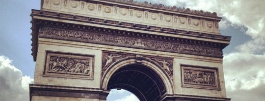 Arco di Trionfo is one of paris.