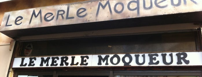 Le Merle Moqueur is one of Bars et restos favoris.