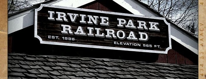 Irvine Park Railroad is one of 365CheapDates.com 님이 저장한 장소.