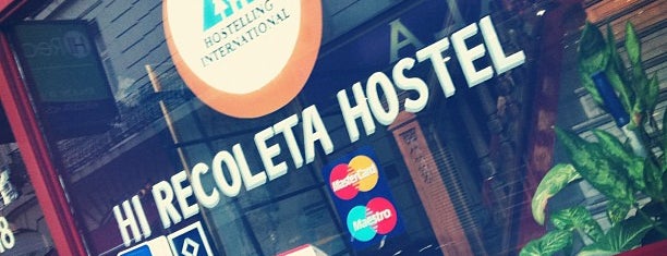 Hi Recoleta Hostel is one of Hoteles Bs As.