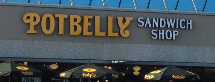 Potbelly Sandwich Shop is one of Tempat yang Disukai Patrick.