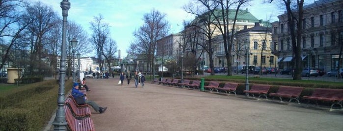 Парк Эспланады is one of My Helsinki.
