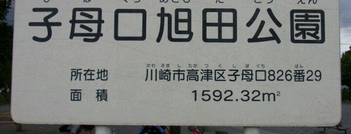 子母口旭田公園 is one of 遊び場.