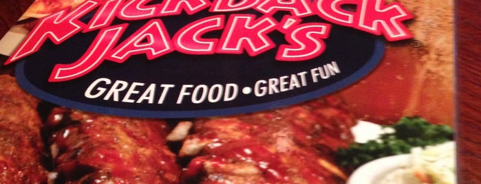 Kickback Jack's is one of Eat here..