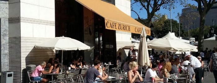 Cafè Zurich is one of Explore Barcelona Like a Local.