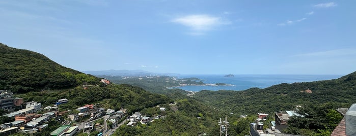 Jiufen lookout point is one of Taiwan.