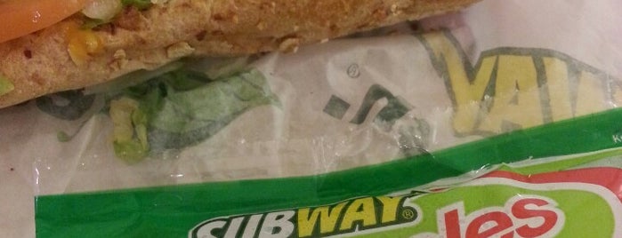 SUBWAY is one of Frequented Eateries.