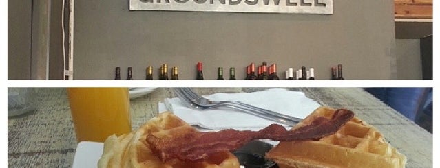 Groundswell is one of Breakfast/Brunch Places.