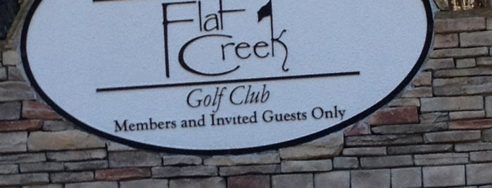 Flat Creek Country Club is one of Golf courses.