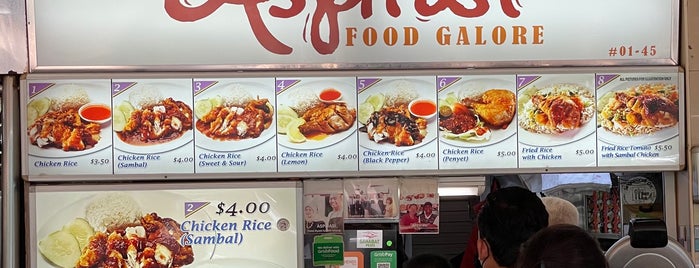 Aspirasi Food Stall is one of @Singapore/Singapura #8.