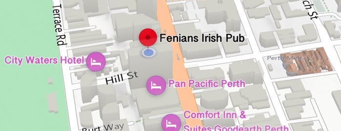 Fenians Irish Pub is one of On The Road.