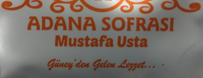 Adana Sofrası Mustafa Usta is one of Buğra : понравившиеся места.