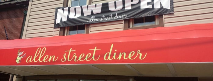 Allen Street Diner is one of Tempat yang Disukai Careen.