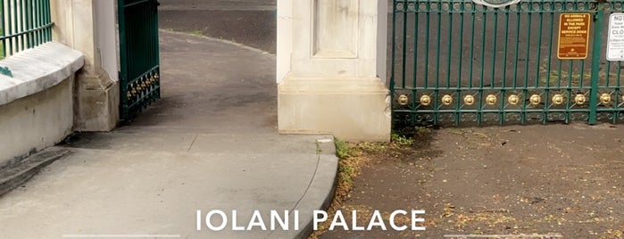 ‘Iolani Palace is one of Hawaii.