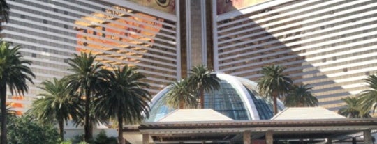 The Mirage Hotel & Casino is one of Vegas.