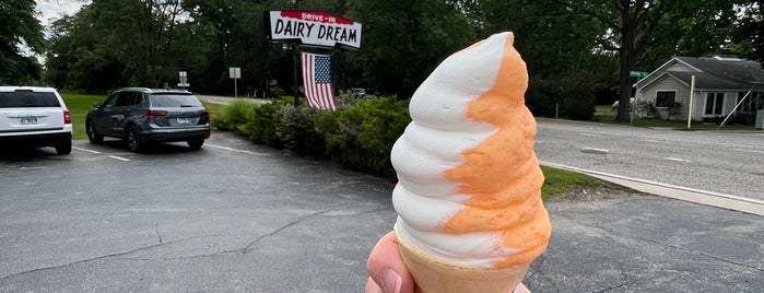 Ice cream and treats