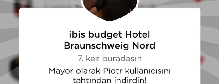 ibis budget Braunschweig Nord is one of Hotels I've lived in.