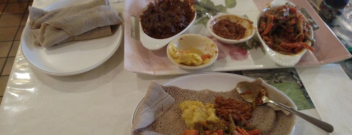 Manna Bistro & Bakery is one of Ethiopian Eats.