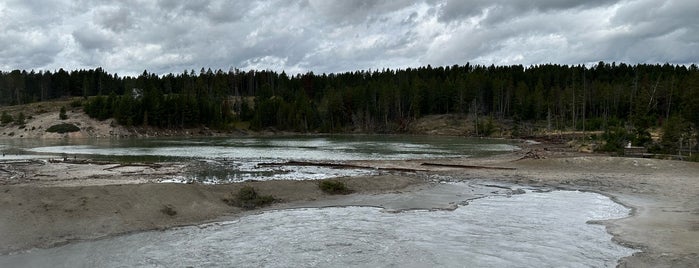 Mud Volcano is one of Yellowstone Vacation.