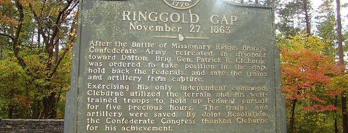 Ringgold Gap Civil War Marker is one of Civil War Battle Sites in Georgia.