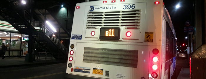 MTA Bus - B6/B6LTD/B11 - Avenue J & E 16 St is one of Maybe.