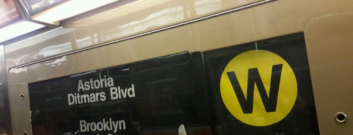 MTA Subway - W Train is one of Train.