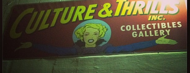 Culture and Thrills Collectibles Gallery is one of Quick list.