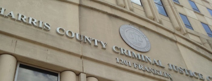 Harris County Criminal Justice Center is one of Orte, die Marjorie gefallen.