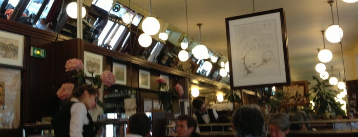 Brasserie Balzar is one of London + Paris.