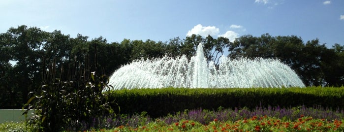 Mecom Fountain is one of Houston Favorites.