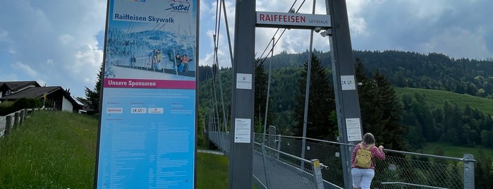 Hängebrücke Skywalk is one of Places to go in Switzerland.