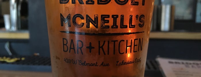 Bridget McNeill's is one of Allagash on Tap.