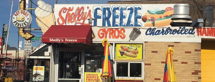 Shelly's Tasty Freeze is one of Places to go.