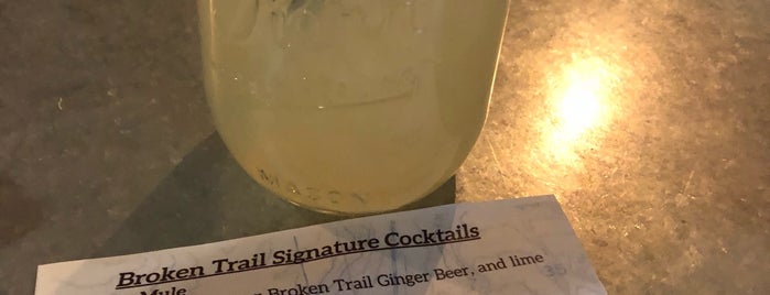 Broken Trail Brewery & Distillery is one of NM July 2018.