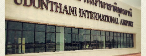 Udon Thani International Airport (UTH) is one of Tempat yang Disukai Chris.