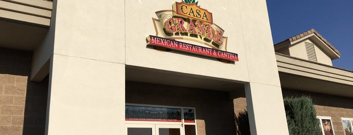 Casa Grande Mexican Restaurant & Cantina is one of Favorite dinner places.