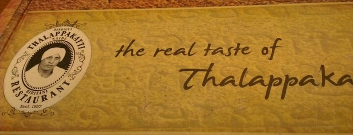 Dindigul Thalapakatti Restaurant is one of Great food stops in Chennai.