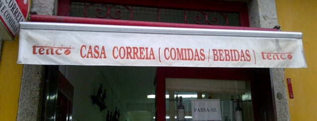 Casa Correia is one of Restaurantes e Garrafeiras c/ Casa de Sezim.