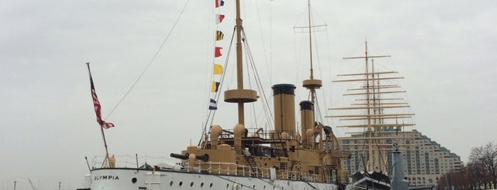 Cruiser USS Olympia is one of Philadelphia, PA.
