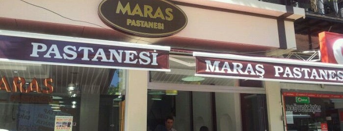 Maraş Pastanesi is one of Tempat yang Disukai Ömer.