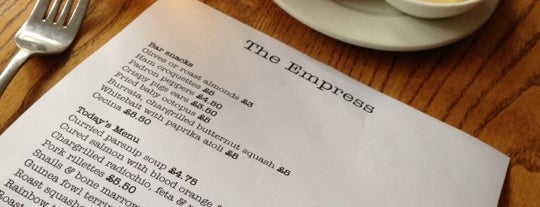The Empress is one of Hackney wheelchair friendly bars, yeah!.
