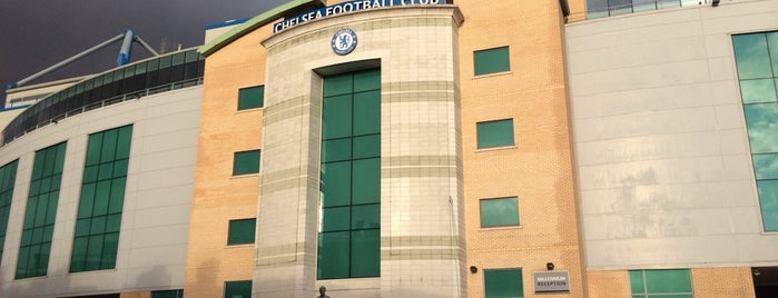 Stamford Bridge is one of Premier League grounds.