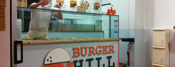 Burger Hill is one of สถานที่ที่บันทึกไว้ของ Francesco.