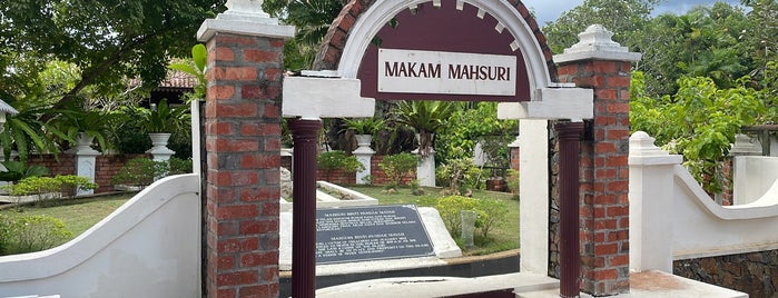 Makam Mahsuri is one of Langkawi.