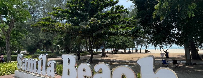 Samila Beach is one of Hat Yai.