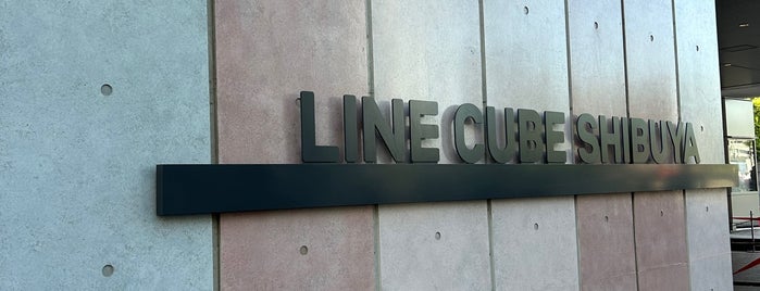LINE CUBE SHIBUYA is one of LIVE SPOT.