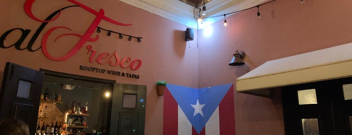 AlFresco Rooftop Wine Bar is one of San Juan, Puerto Rico.