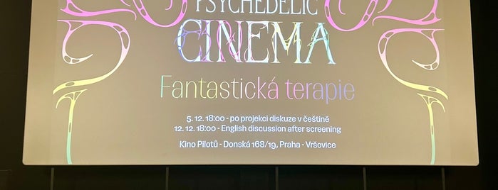 Kino Pilotů is one of Veronika'nın Beğendiği Mekanlar.