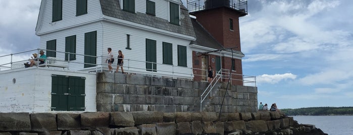 Rockland Breakwater Light is one of United States Lighthouse Society.