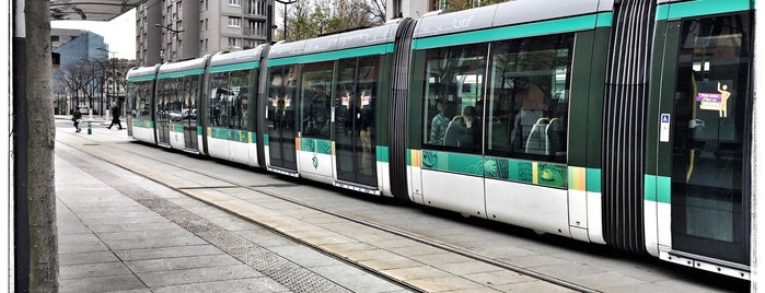 Station Brancion [T3a] is one of Tramways de Paris.